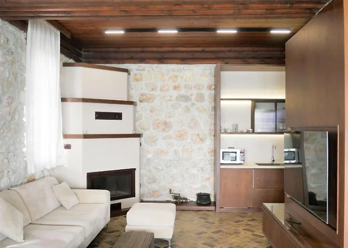 Seaside Duplex Stone Villa